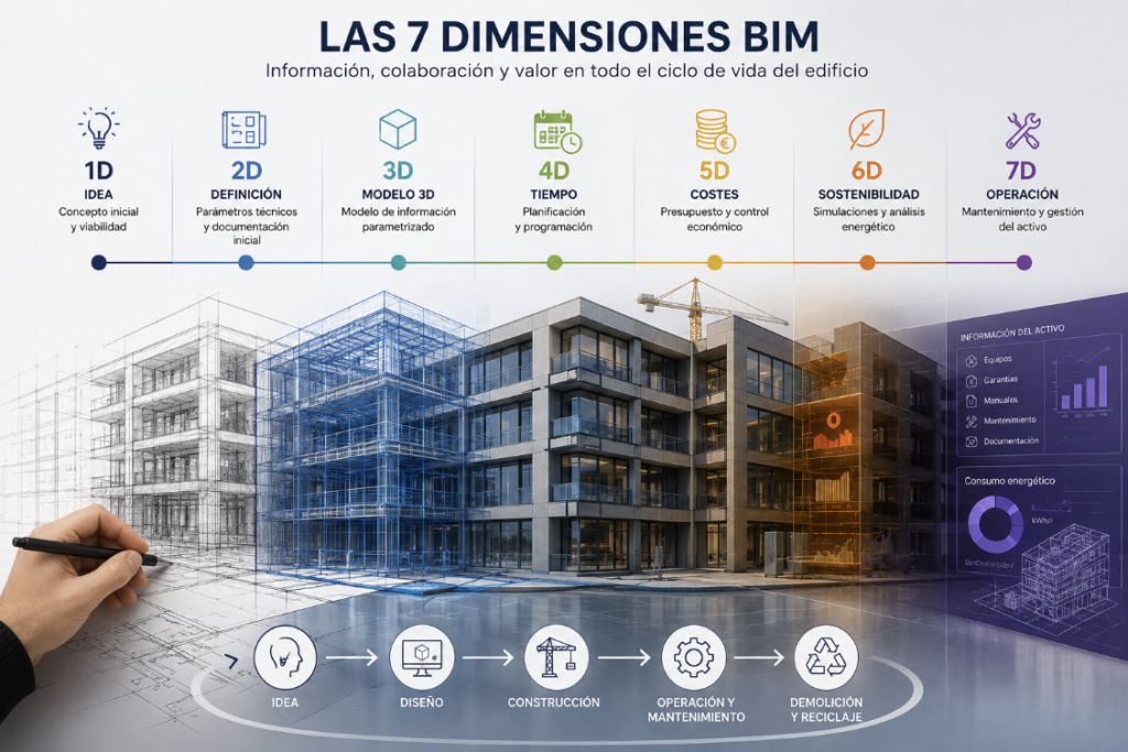 Las 7 Dimensiones BIM